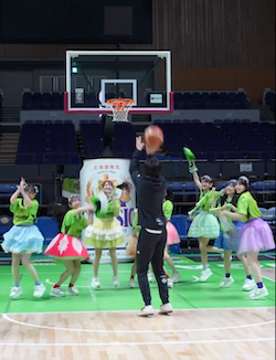 CUTIE STREETがフリースロー妨害？？