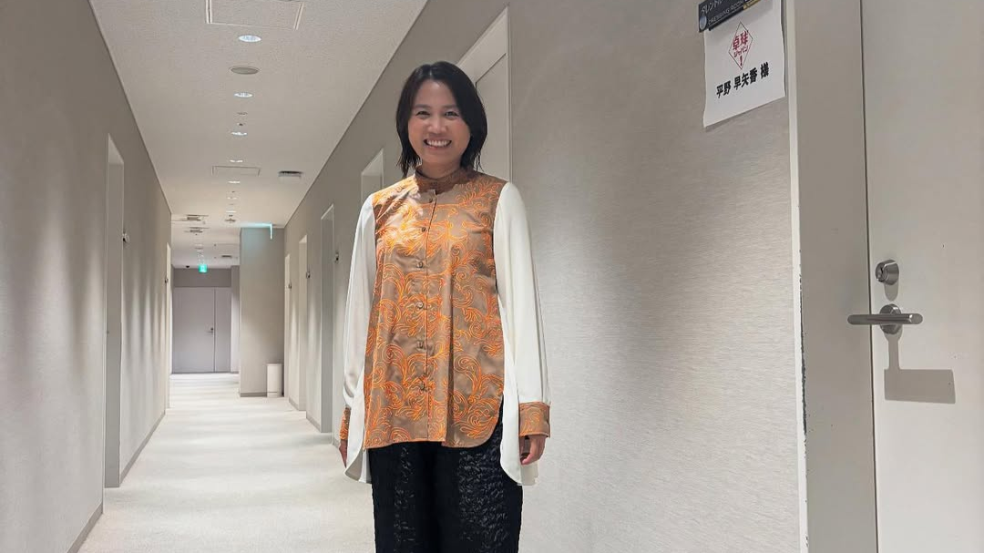 平野早矢香、卓球ジャパン衣装を披露　「個性的で素敵なデザイン」と新鮮な姿に反響