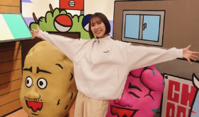 「スーツケース失敗も笑顔全開！」ももクロ・玉井詩織、『華大さんと千鳥くん』出演にファン歓喜「しおりん最高！」