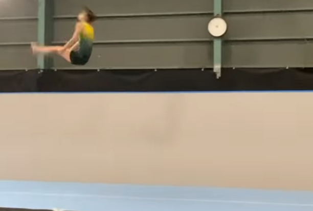 「この美しいプロポーションで、ここまでのキレ…」美女体操選手、舞う！流麗すぎるタンブリングムービーを披露！ファン圧倒