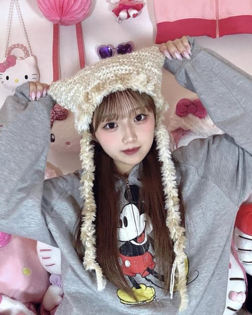 「猫耳ニット帽編めた」辻希美の長女・希空、最近ハマっている編み物の出来栄えを披露！