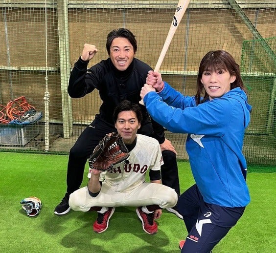 吉田沙保里がWBCデビューか！？大谷や村上の打撃スゴ技を受け継ぐ🔥