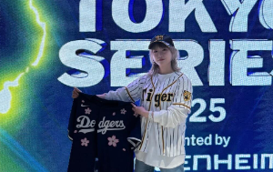 「阪神×ドジャース戦を満喫！」津田麻莉奈、大谷翔平vs才木浩人の対決に興奮