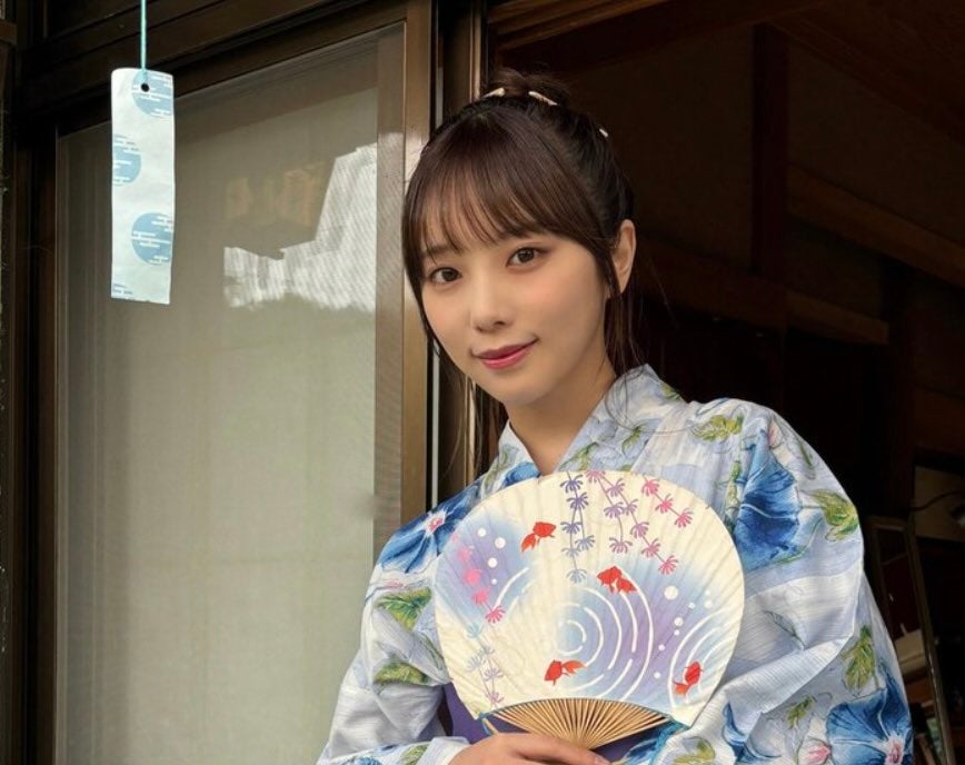 与田祐希 浴衣姿で抜群のヴィジュアルを披露