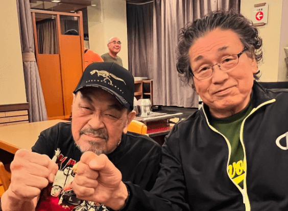 天龍源一郎、故郷で感動の再会！「カブキさんと再び」