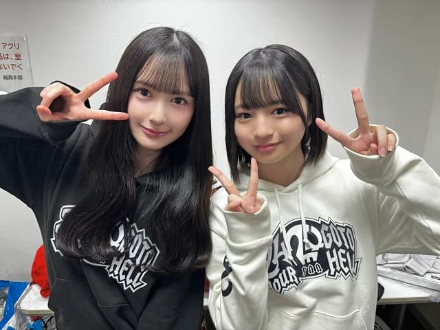 似てると話題!? NMB48 山本望叶がウワサの研究生とダブルキュートな2ショットを公開！