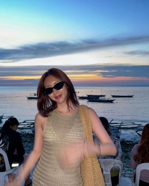 CJD・CHIAKI「網スケワンピ」の下の白ビキニにファンの妄想捗る⁉