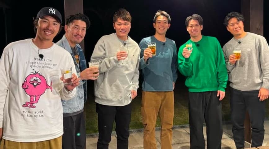 プロ野球88年世代大集合！マエケン、坂本勇人、秋山翔吾らが旅の様子を公開！！