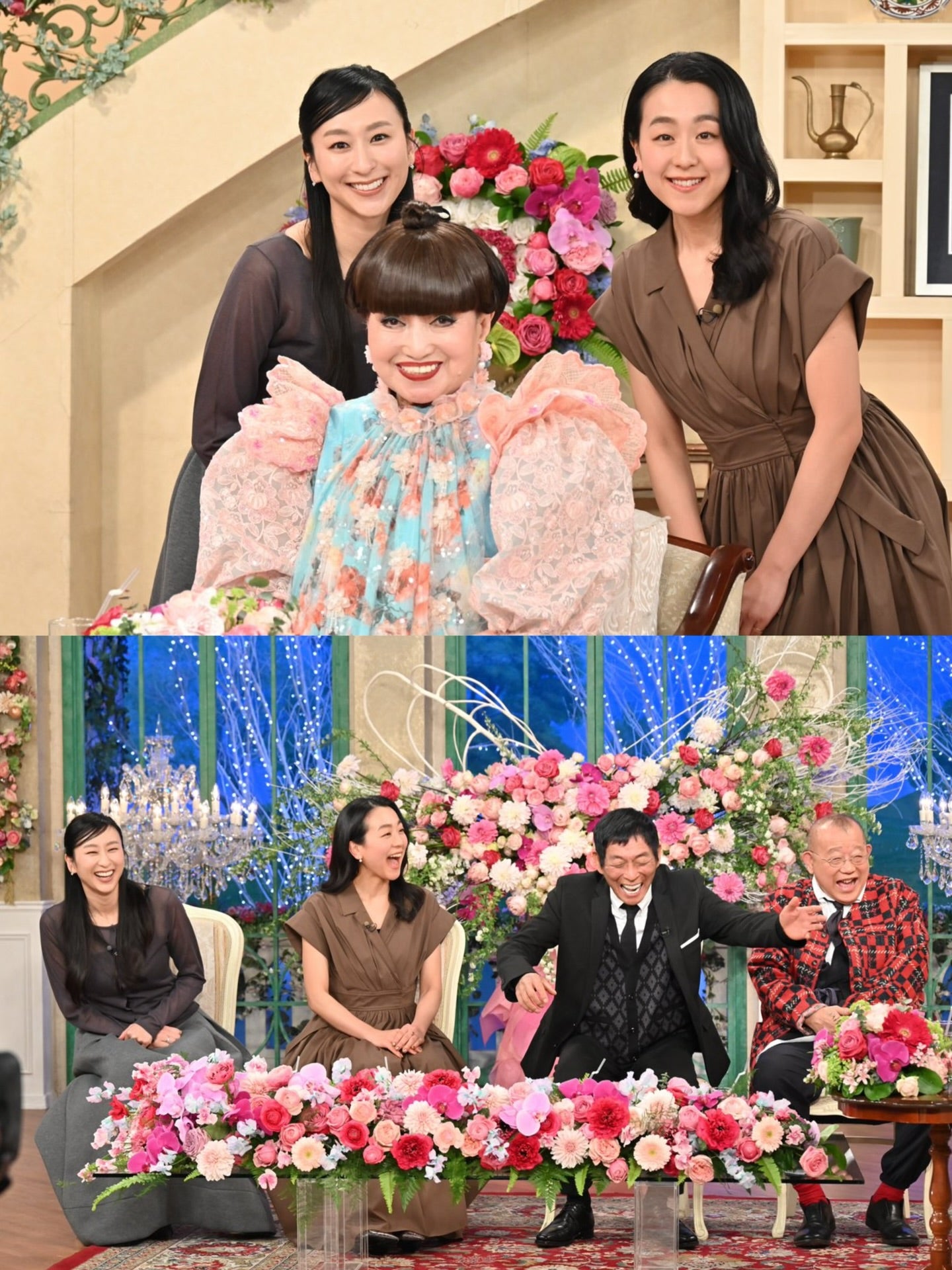 浅田舞・真央、黒柳徹子ら大御所芸能人らと豪華共演