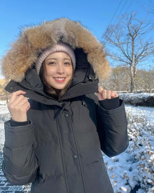 「雪の妖精ですか？」元フジテレビアナが雪景色バックに見せた美しすぎる表情にファン釘付け⁉