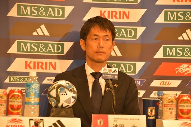 日本女子代表W杯に挑むメンバー23名を発表。池田太監督は「頂点を目指して戦っていく」と決意を語る