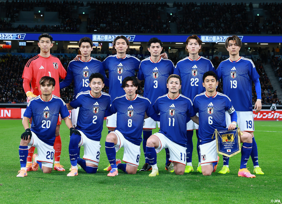 サッカー日本代表、FIFAランク18位で変わらず　アジア首位を維持