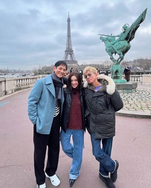 中村アン、超豪華俳優とのスリーショット公開！沢村一樹＆木村拓哉独り占めショットが話題