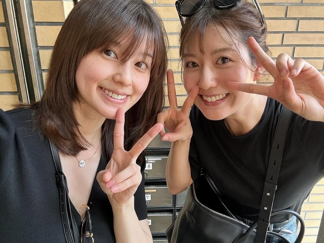 テレ朝・桝田沙也香、人気モデルとすっぴんプライベートショットを公開でファンは「2人とも…めちゃくちゃ素敵ですね」