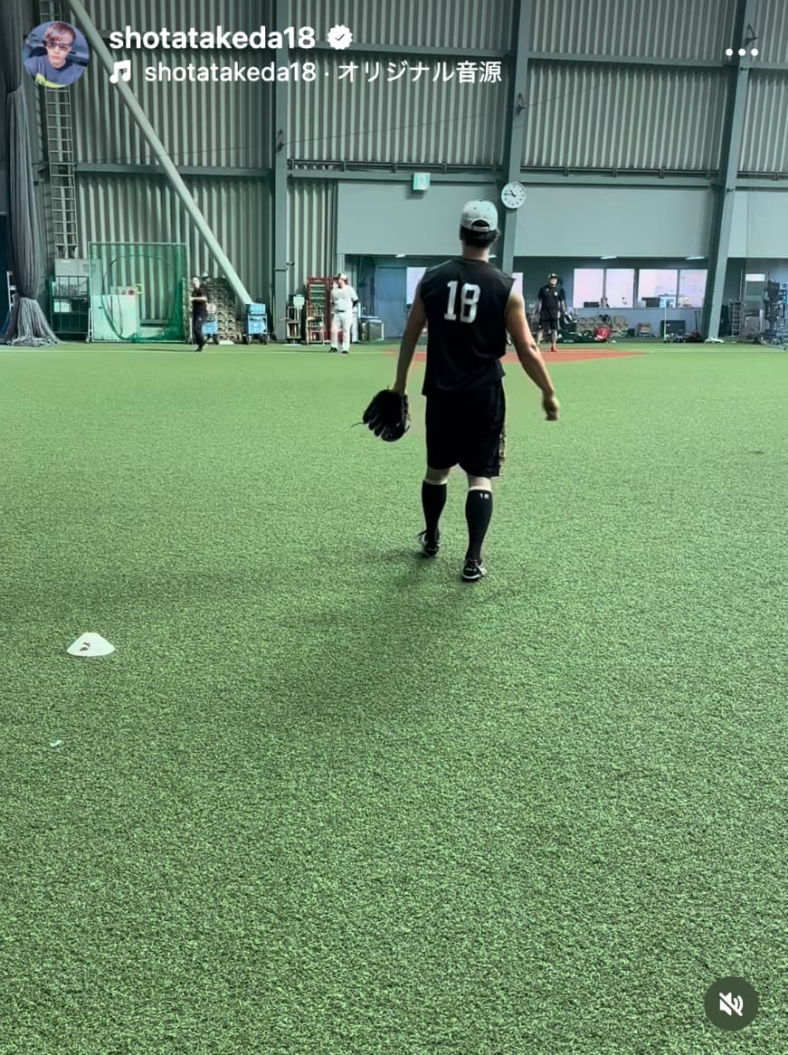 SB武田翔太「順調にリハビリ進んでます。」来季に向け準備