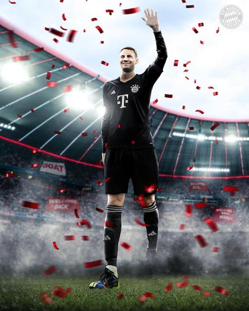 350日ぶりの復帰に、ダルムシュタットを8−0で大勝したノイアーが「これ以上幸せなことはない」✨