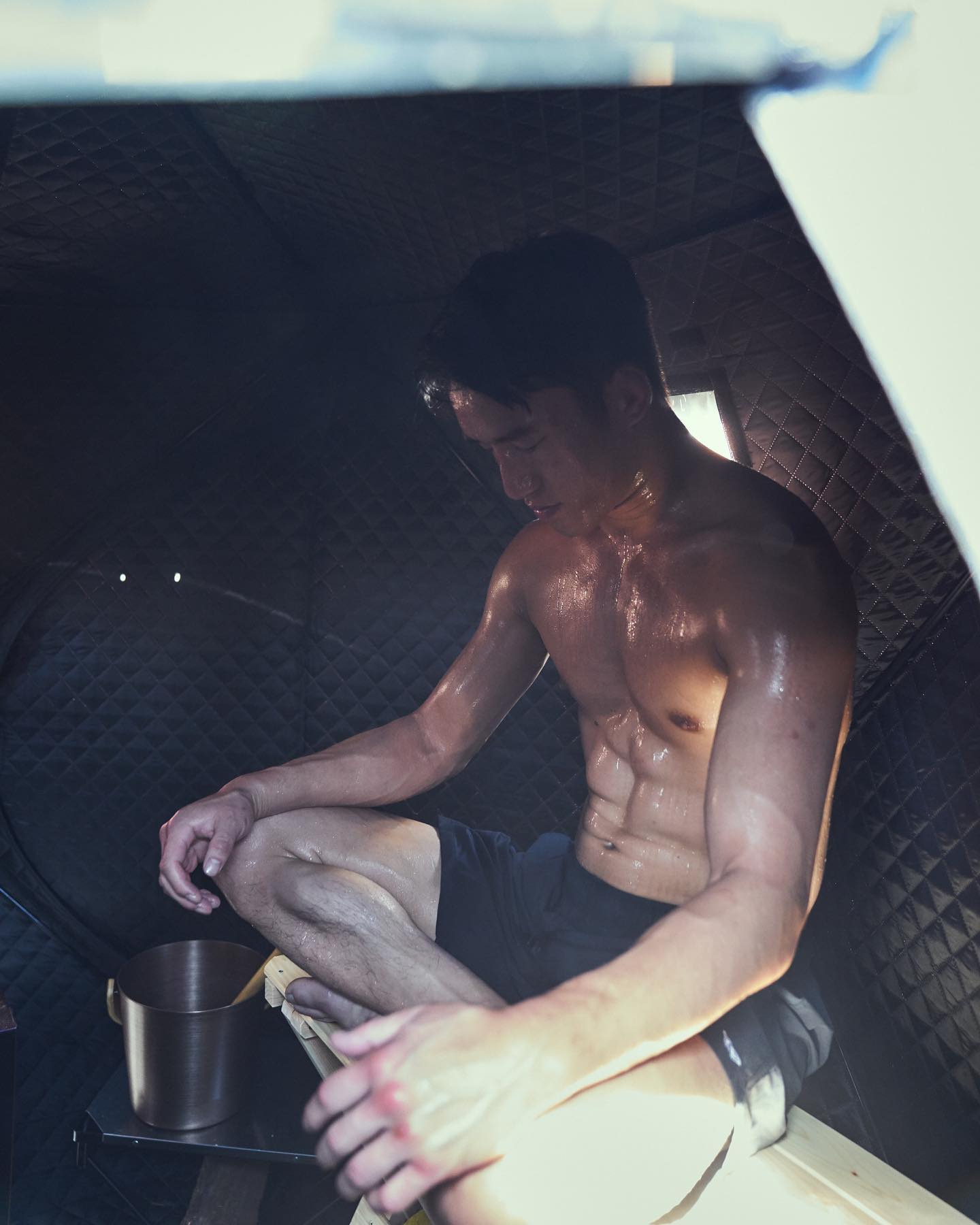 仕上がった肉体💪試合に向けた朝倉海の肉体美✨