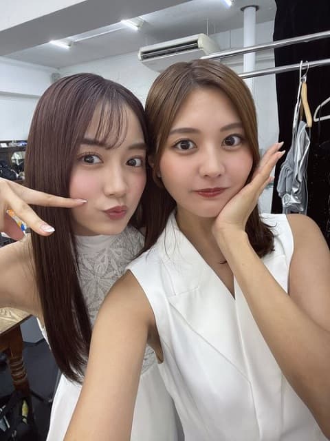 「2ショはレア」グラビアアイドル 林ゆめが仲良しタレントとパシャリ♪