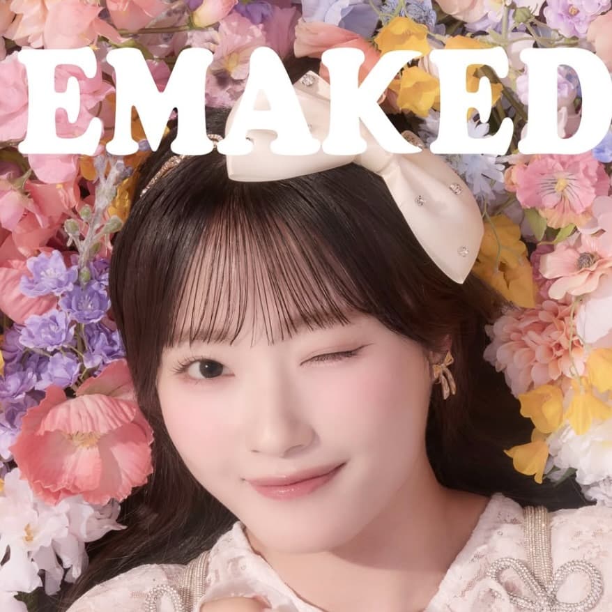 えみるんもご満悦！CUTIE STREET川本笑瑠、まつ毛美容液『EMAKED』のイメージショットが美しい