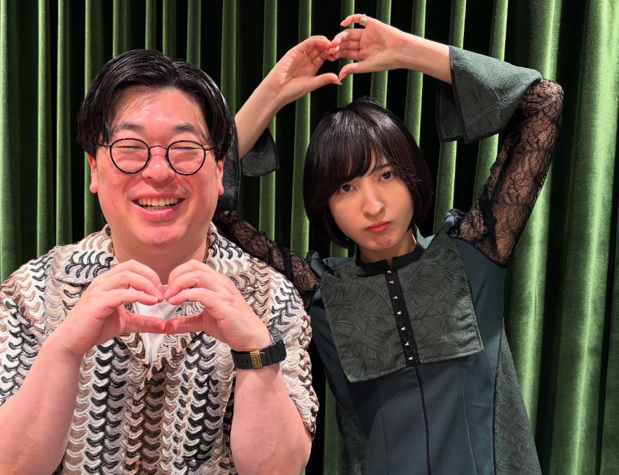 “ハートの一枚”天津飯太郎、佐倉綾音とのラジオ収録ショット公開
