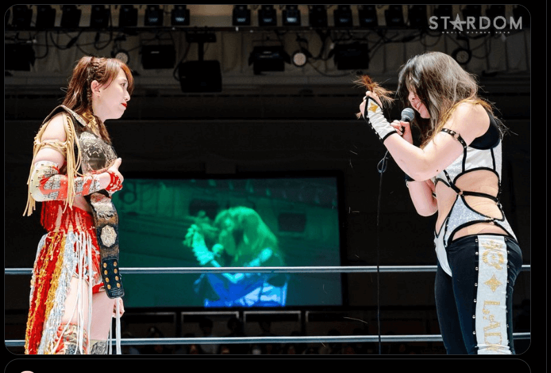 STARDOM レディ・C、上谷沙弥との対決を前に決意表明！「ちゃんと向き合って話そう」