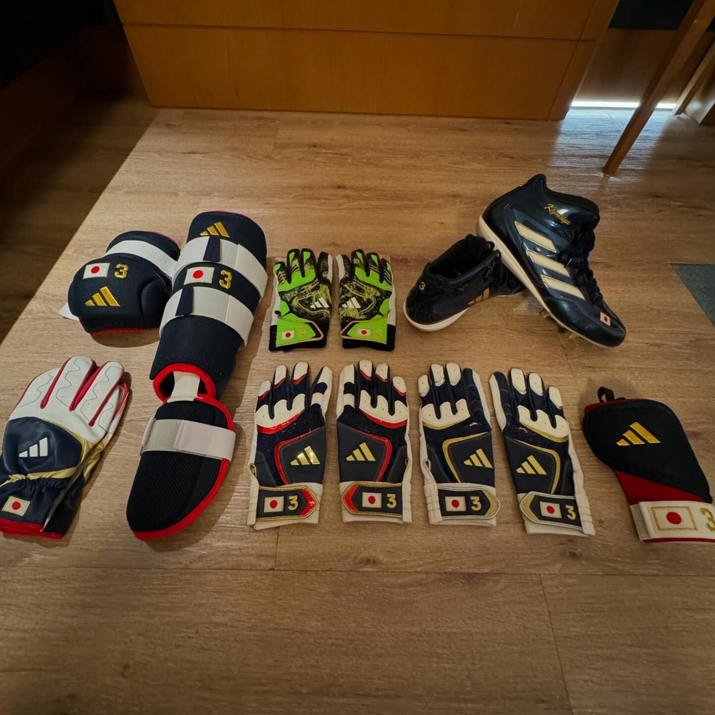 北海道日本ハムファイターズ・清宮幸太郎 日の丸の入った野球道具公開にファン歓喜