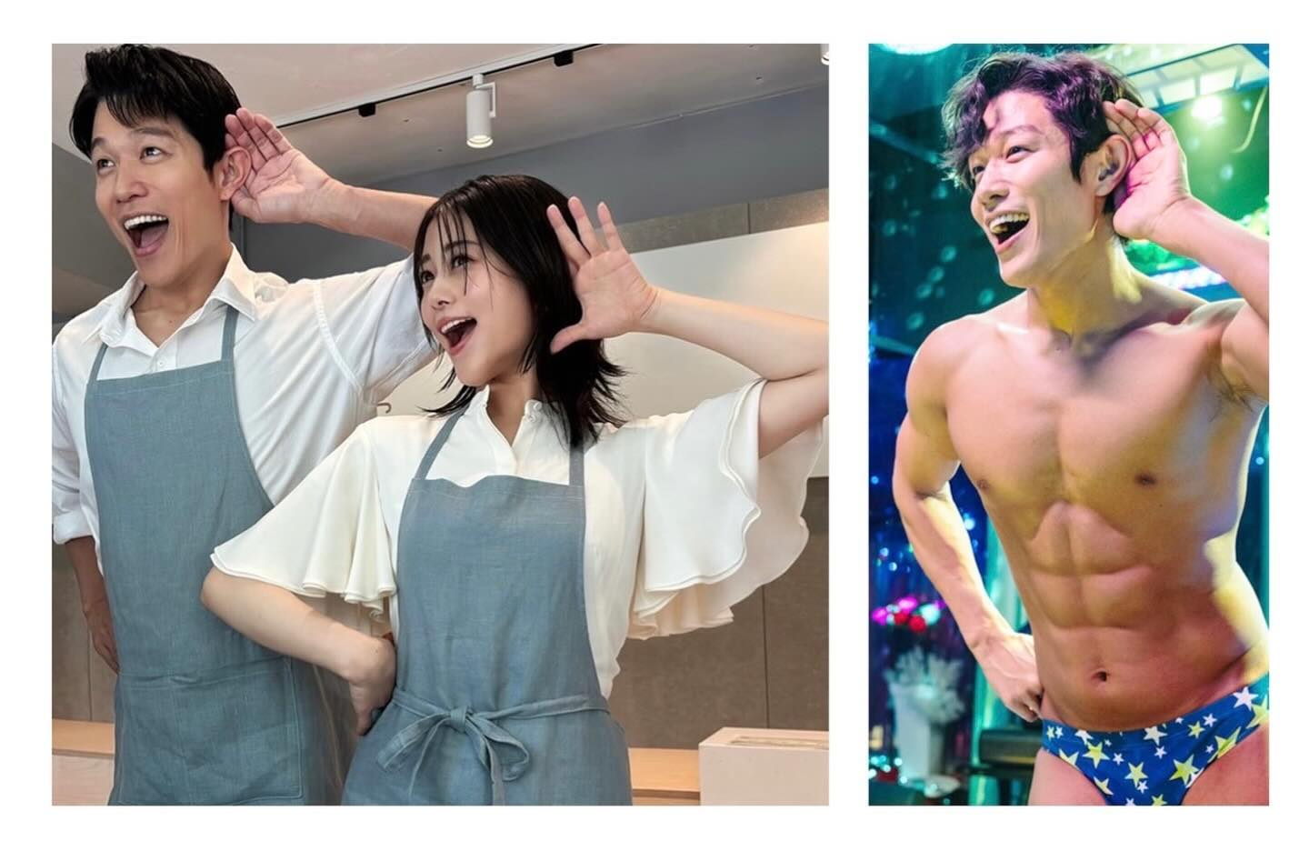 鈴木亮平CM撮影の合間に「 サラッと。」あのポーズ