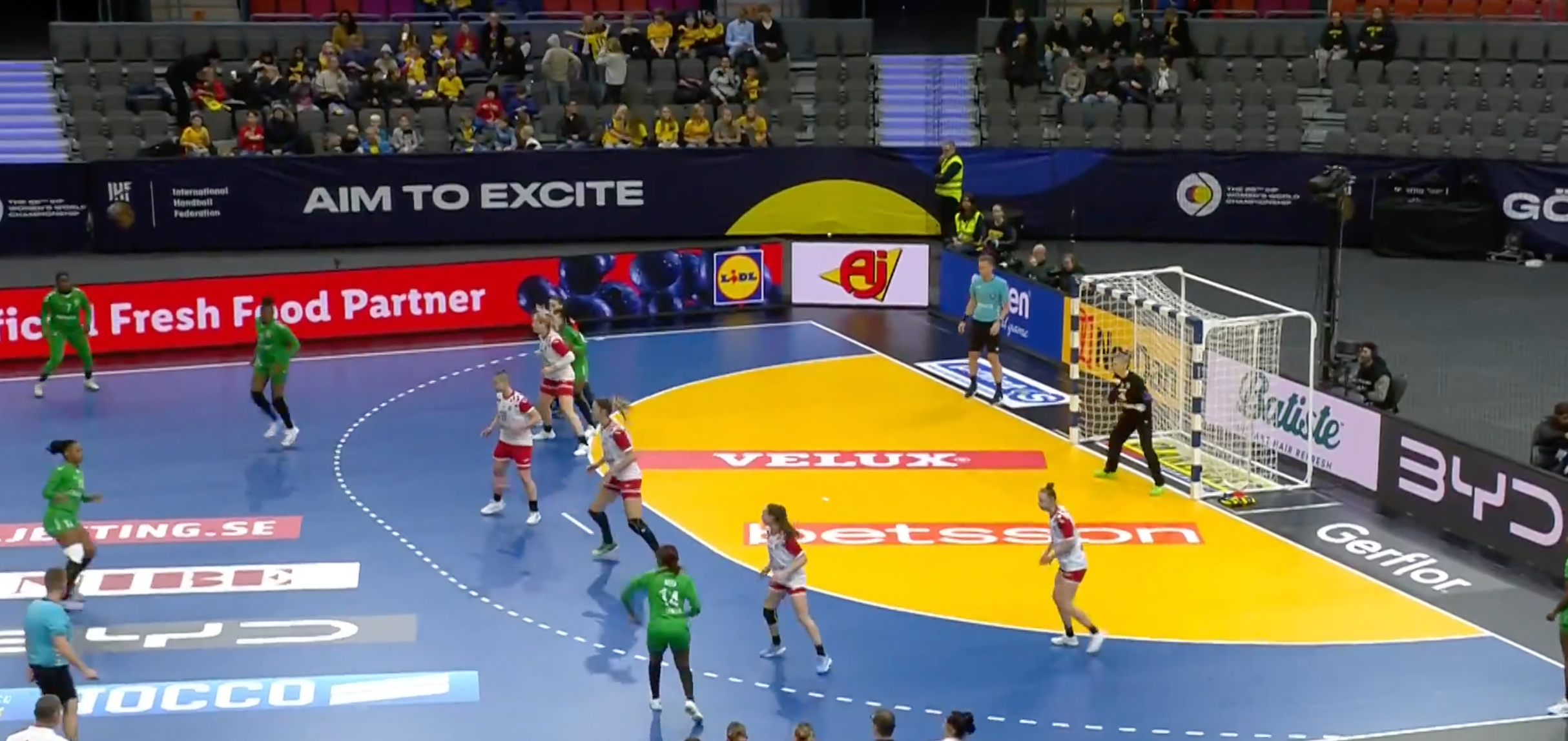 【ハンドボール】第26回女子世界選手権グループA クロアチア vs. セネガル