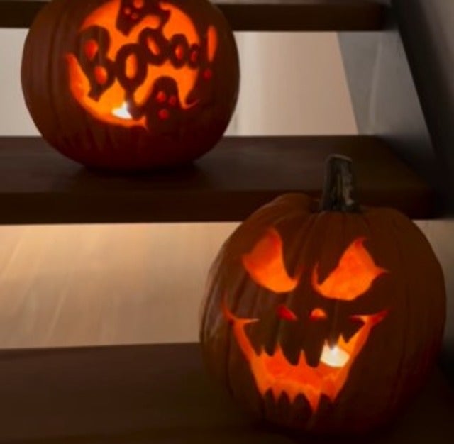 東原亜希が家族で作ったジャックオーランタンが本格的すぎると話題に！