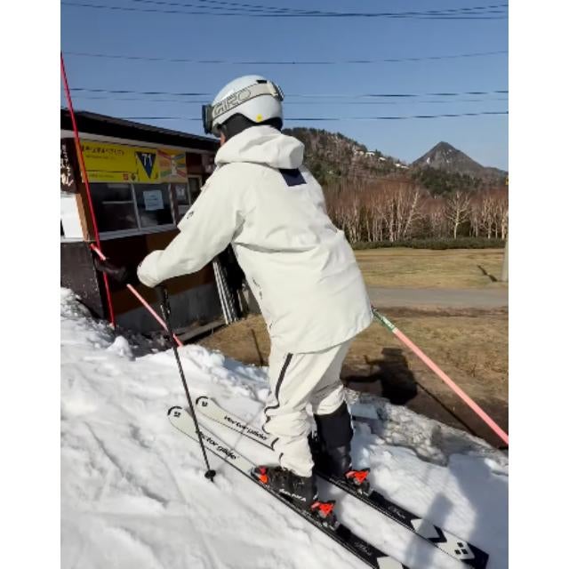 上村愛子、横手山・渋峠で春のスキーテスト「雪があるなら、もう少し滑っていたい」