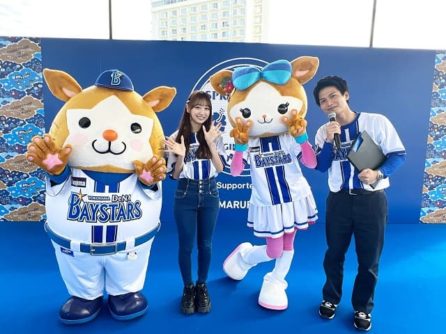 イコラブ 瀧脇笙古がベイスターズのキャンプイベントに出演！新ユニ姿にファン「すごく似合ってる」