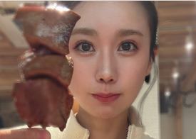 相原美咲、ひとりもつ焼きで大満足！「幸せだ〜」