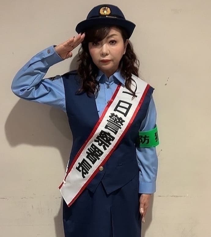 あの人気女性芸人が阿倍野で1日警察署長！防犯意識を呼びかけ！