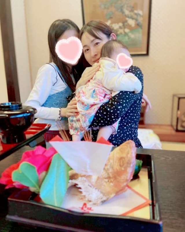 「どんどん大きくなるんだぞー！！！！」大堀恵が次女のお食い初めを報告