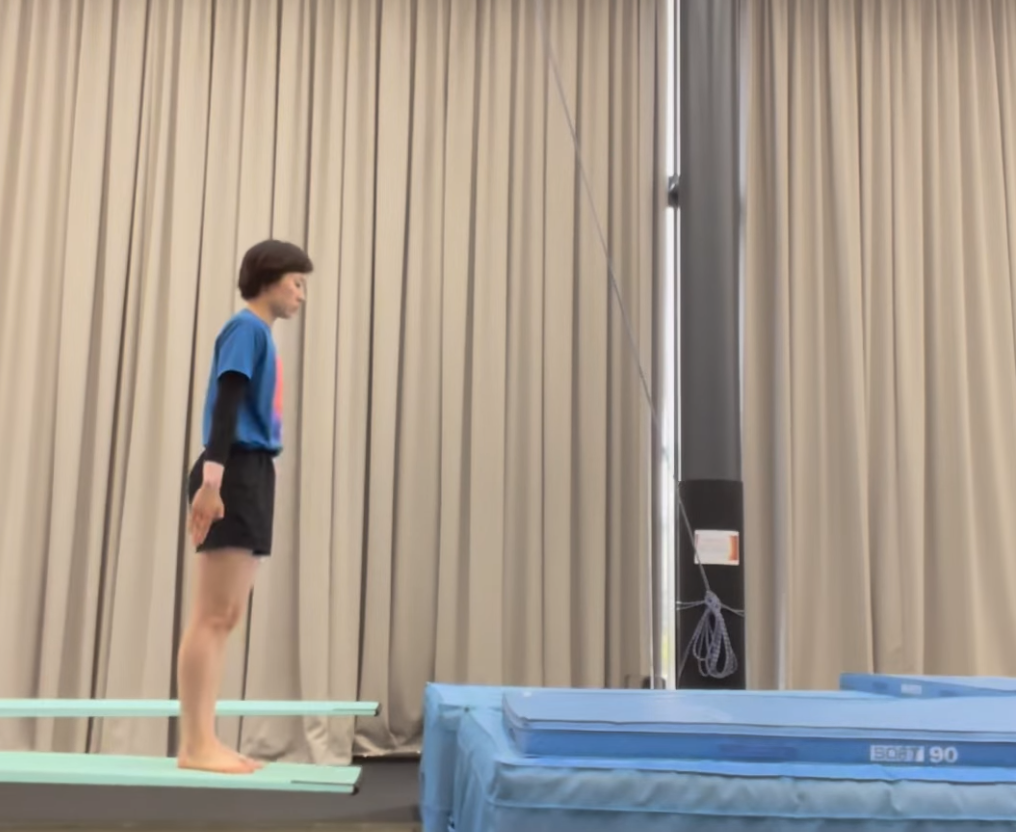 馬淵優佳さんの衝撃の“2回転宙返り”に反響「体操みたいなことするんですね！」