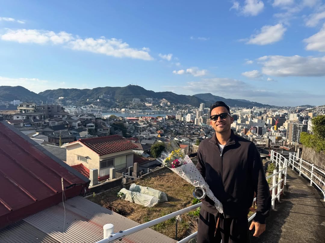 故郷の空の下で──吉田麻也が長崎で過ごした温かな一日