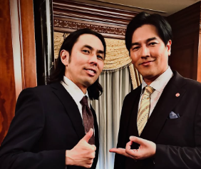 要潤「プライベートバンカー」撮影秘話を披露！唐沢寿明との“悪い”ツーショットも