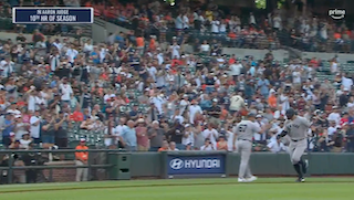 ヤンキースの主砲・ジャッジがMLBトップタイの10号ホームラン！打率4割越えでア・リーグの3冠王に