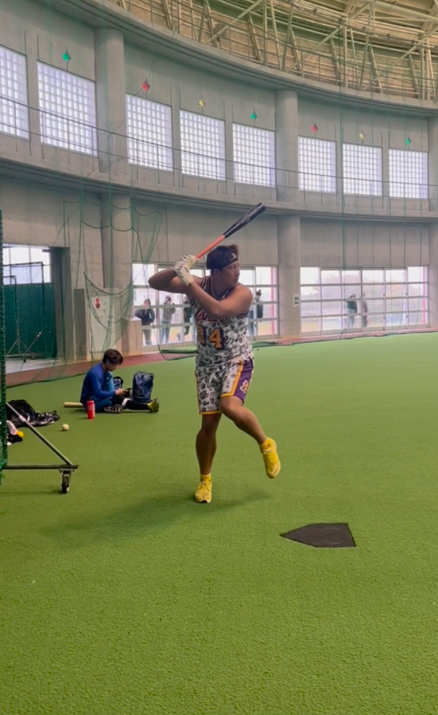 オリ・”ラオウ”杉本裕太郎が豪快なバッティング練習動画を公開し話題に⚾️🔥