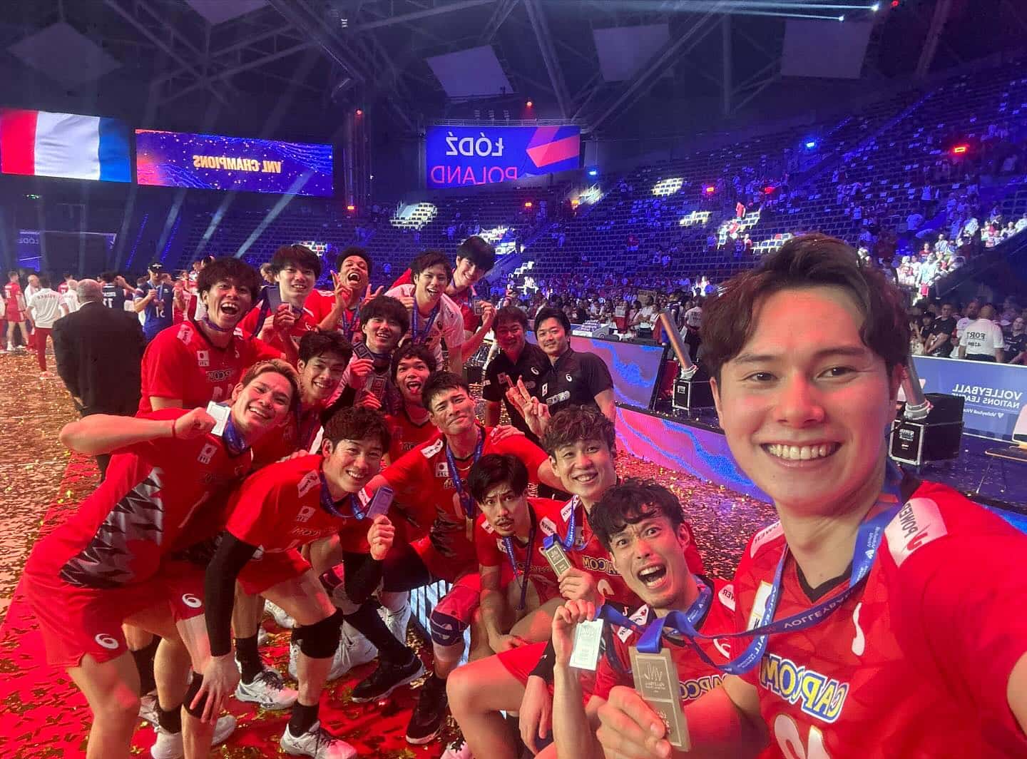 バレー男子日本代表の髙橋藍、VNLを振り返り「新たなことが学べた」