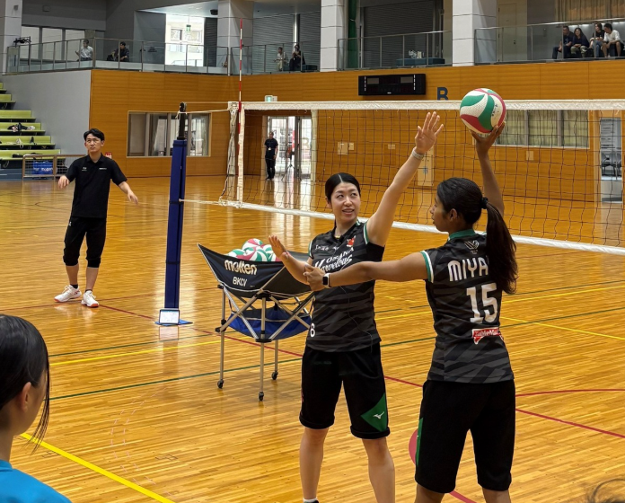 笑顔と感謝あふれる交流　大阪マーヴェラス、芦別市で地元に元気を届ける