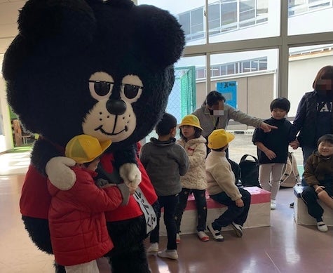 バレーWD名古屋・ウルドくん　地元小学校であいさつ運動！可愛すぎると話題に
