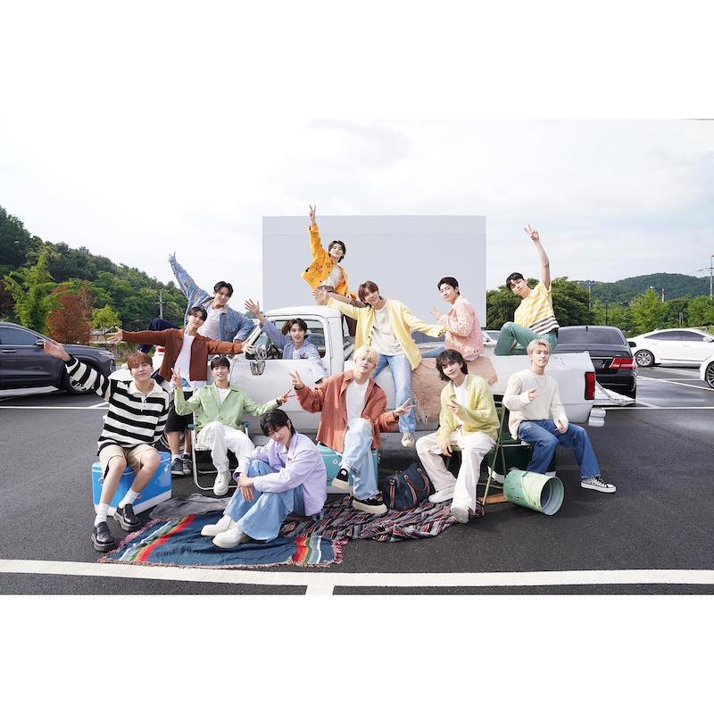 SEVENTEEN💎MVオフショットを大量公開でファン悶絶💓