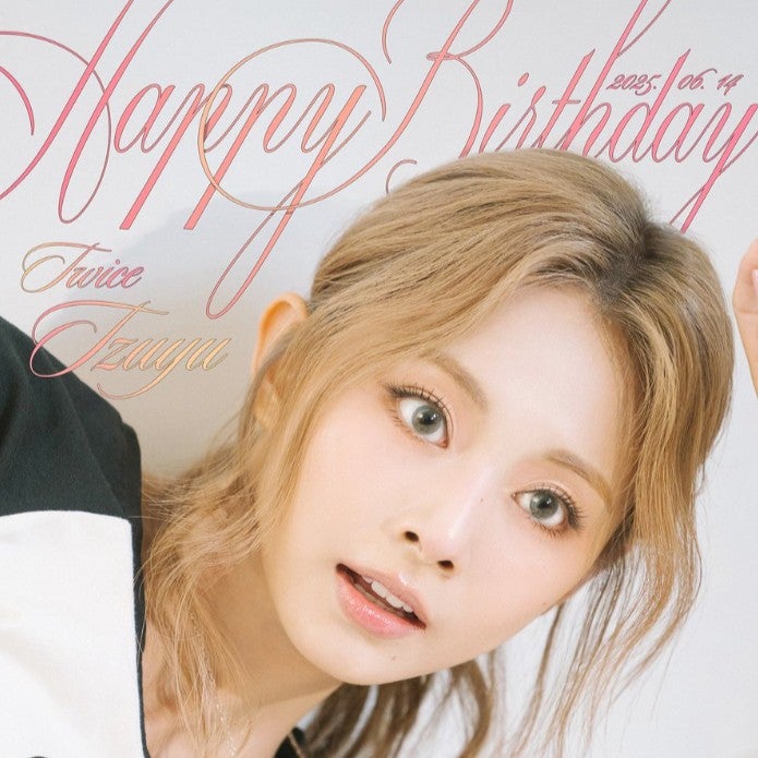 TWICE SSJYP ツウィちゃん誕生日2025サイン入り
