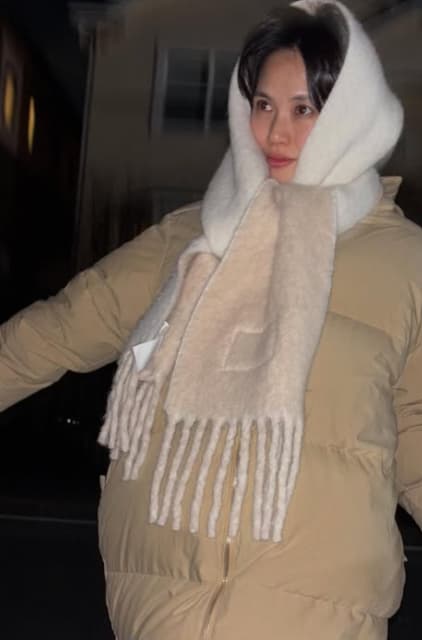 マフラーぐるぐる巻きな女優・臼田あさ美が可愛すぎ！最新ショットを披露！