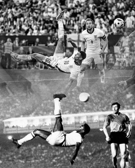 神様の再来!? ペレと現役最高額選手を比較した投稿が話題に