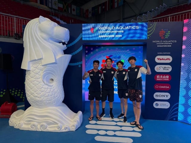 松元克央「世界水泳、いよいよ明日」仲間と挑む世界の舞台で見せた覚悟と笑顔