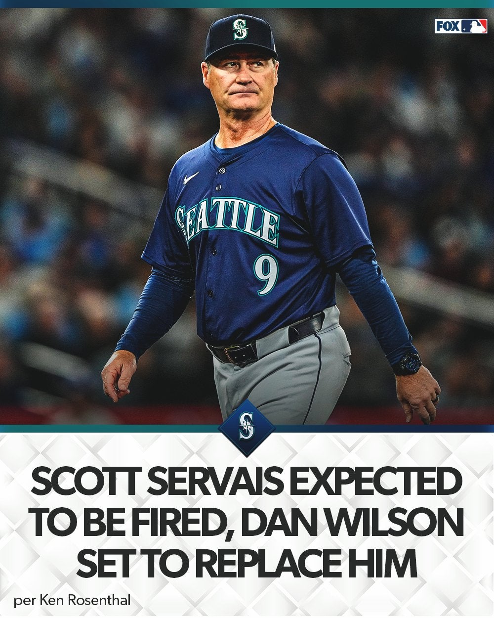 マリナーズ・サービス監督を解任。9年間で通算680勝