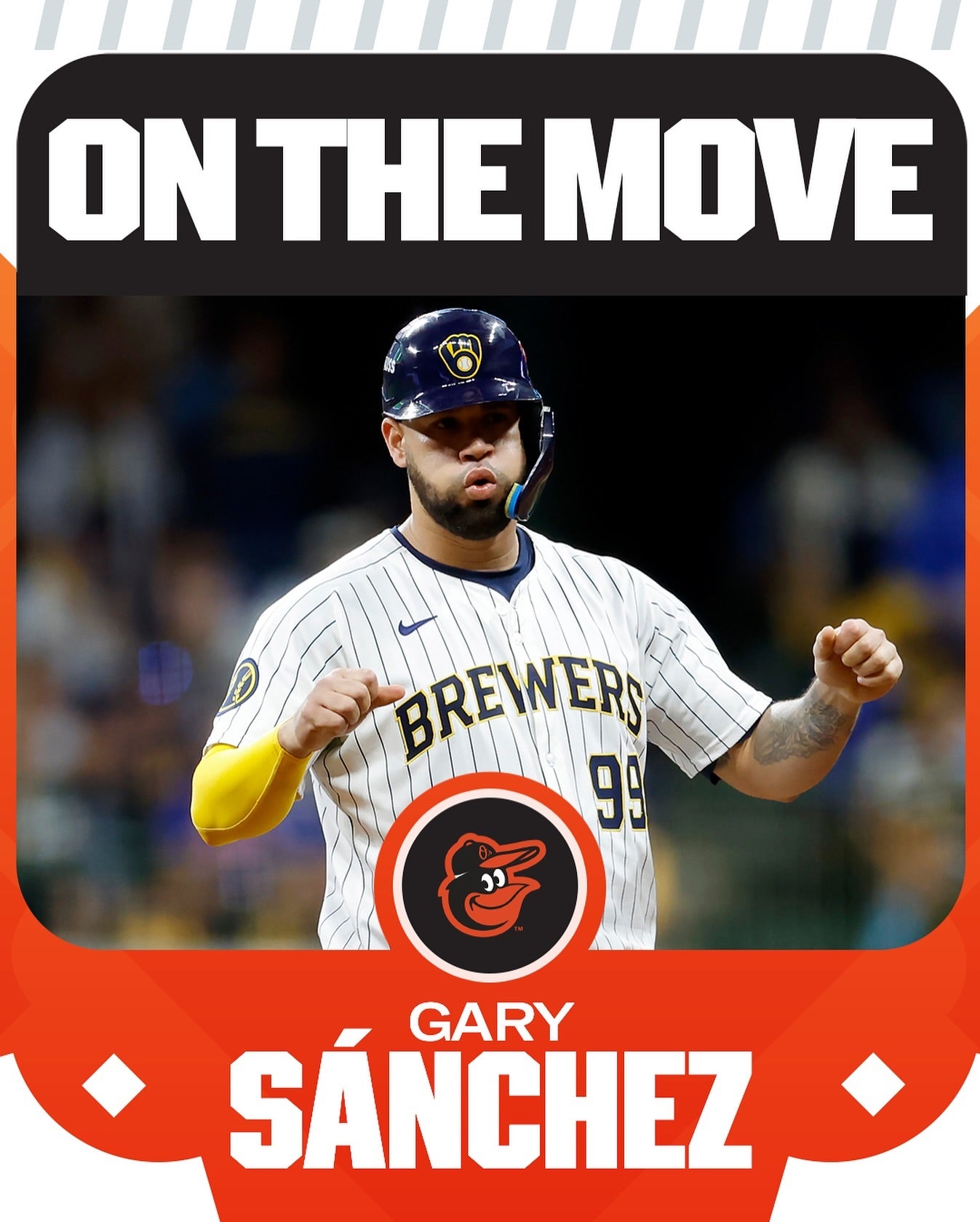 ベテラン捕手、ゲイリー・サンチェスがオリオールズへ