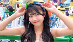 「シンガポールでも最強に可愛い！」窪田七海、USS満喫ショットにファンメロメロ